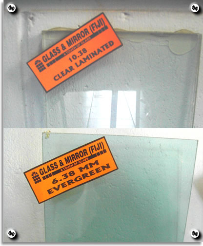 6.38mm, 10.38mm Tinted/ Laminated Glass